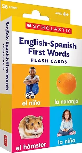 Flash Cards: English-Spanish First Words