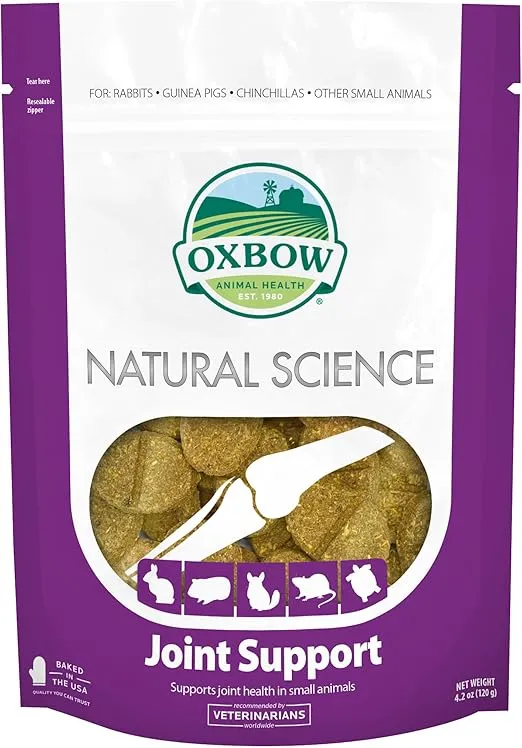 Oxbow Natural Science Joint Support - Joint, Cartilage, Anti-Inflammatory Support for Animals, 4.2 oz.