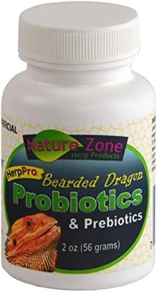Nature Zone Bearded Dragon Probiotcs & Prebiotics 2.8oz