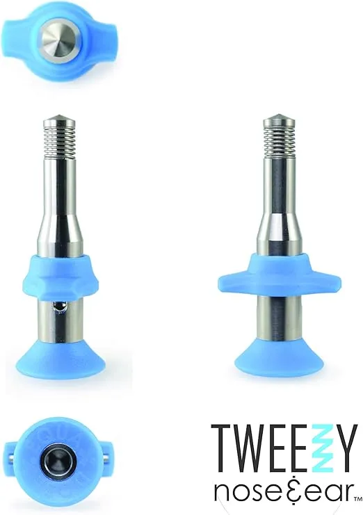 EQUADOSE Tweezy Nose & Ear Hair Remover for Men & Women, Precision Hair Removal Tool, Compare to Nose Hair Trimmers & Waxing Kits, Formerly Known as Pluck, Pain-Free & Easy Grooming Solution
