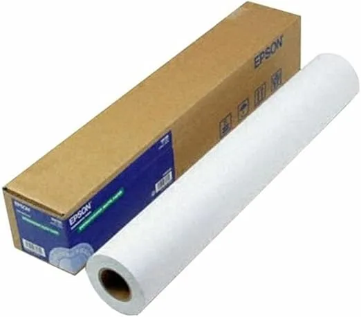 Epson Singleweight Matte Paper, 5 Mil, 36" X 131.7 Ft, Matte White