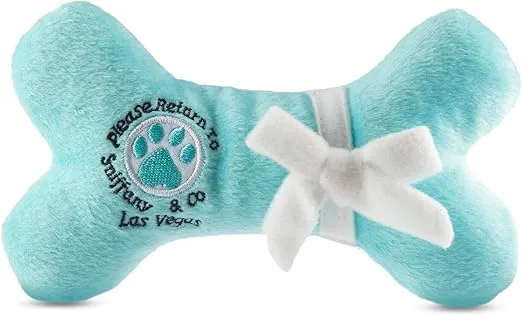 Dog Diggin Designs Runway Pup Collection | Unique Squeaky Parody Plush Dog Toys – Prêt-à-Porter Dog Bones, Balls & More