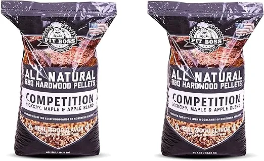 JN Pit Boss Competition Blend BBQ Pellets - 40 lb - (2-Pack)