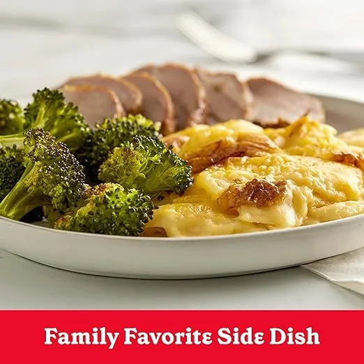 Betty Crocker Au Gratin Casserole Potatoes, Made With Real Cheese, Family Size, 7 oz Box