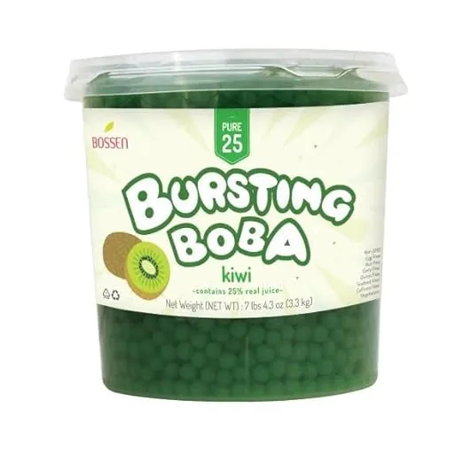 Bossen Bursting Boba Pure25 (Kiwi, 7.04 Pound (Pack of 1))