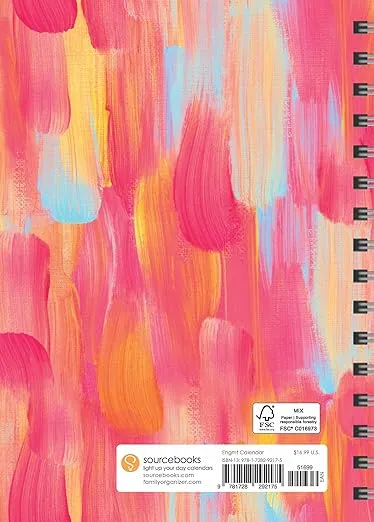 2025 Amy Knapp's Family Organizer: 17-Month Weekly Planner for Mom (Includes Stickers, Thru December 2025)