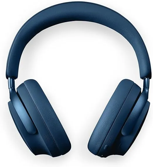 Bose QuietComfort Ultra Bluetooth Headphones, Wireless Headphones with Spatial Audio, Over Ear Noise Cancelling Headphones with Mic, Up to 24 Hours of Battery Life, Lunar Blue - Limited Edition Color