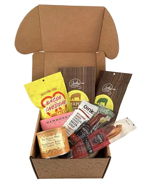 Bacon Lover's Gift Box - REGULAR SIZE - Best Gift for Bacon Fanatics and Any Occasion