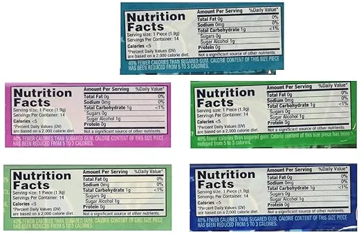 Wrigley's Orbit 20 Pack - 14 Piece Packages - Sugar Free Gum - Variety Box