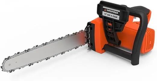 Yard Force 16-inch Electric Chain Saw YF1516CS with Automatic Lubrication, Tool Free Chain Bar Tensioning, Built-in Safety Switch, Low Kick Back
