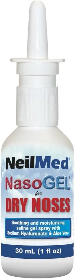 NeilMed Nasogel Drip Free Gel Spray, 1 Fluid Ounce